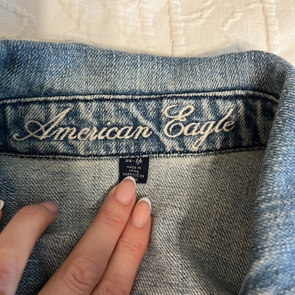 Cropped Jean Jacket - AE - Picture 2 of 2